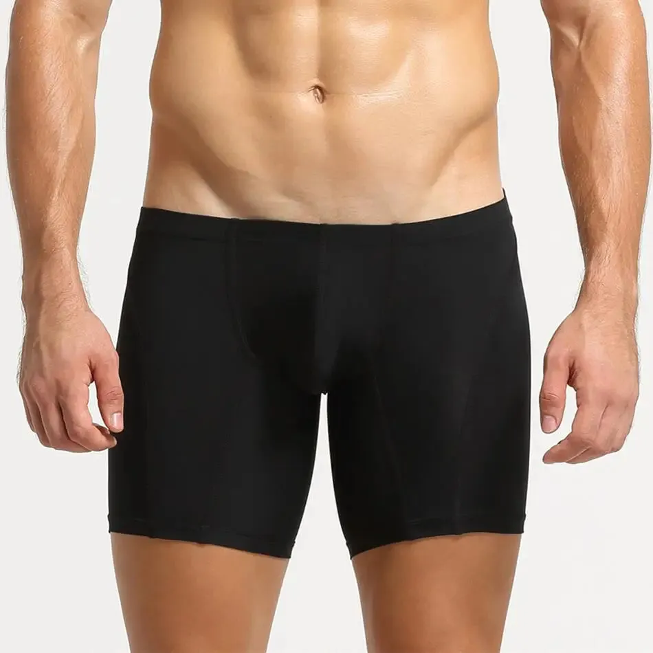 #PB Men's Long Tight Stretch Sports Underpants