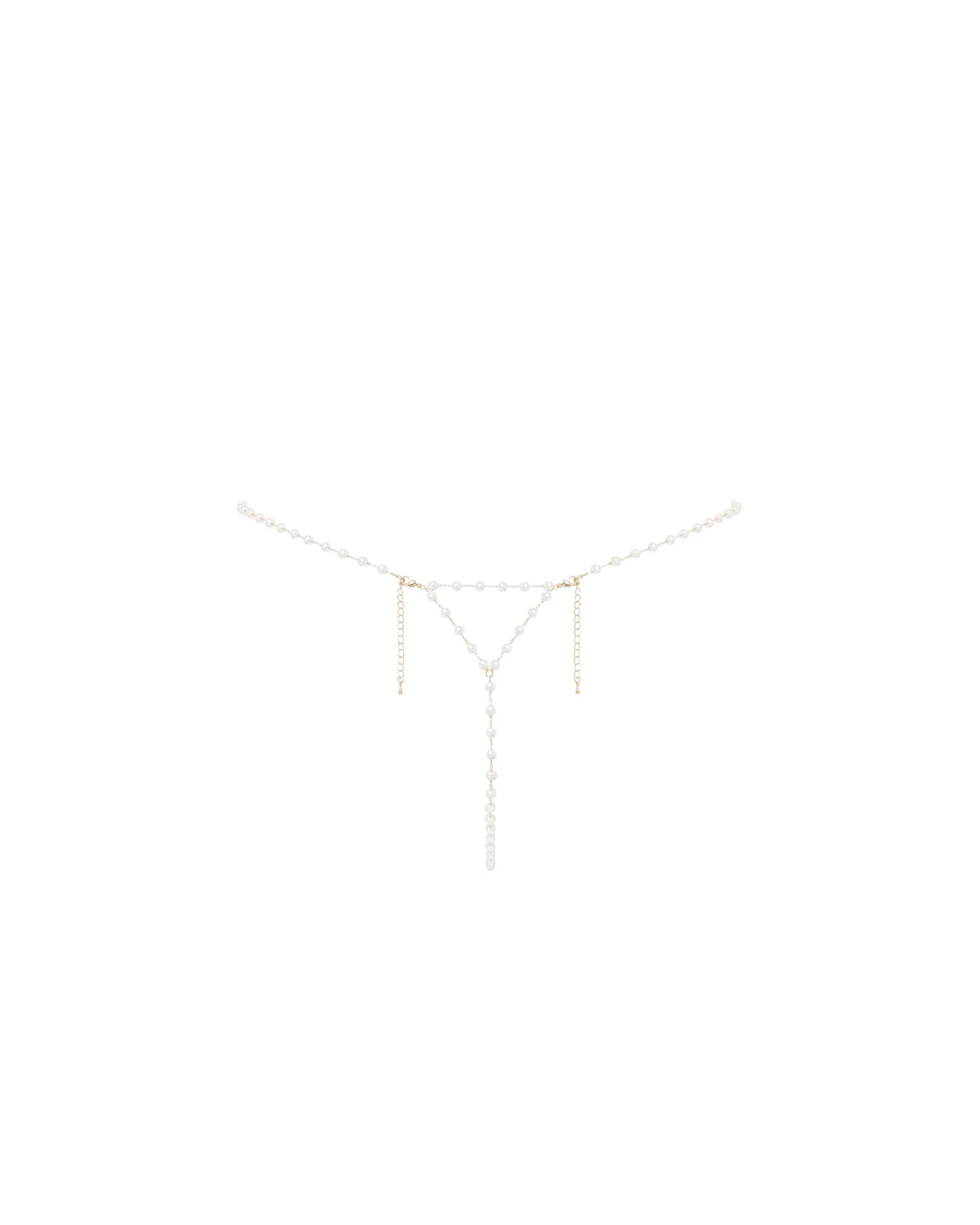 Pearl Thong Pearl/Gold