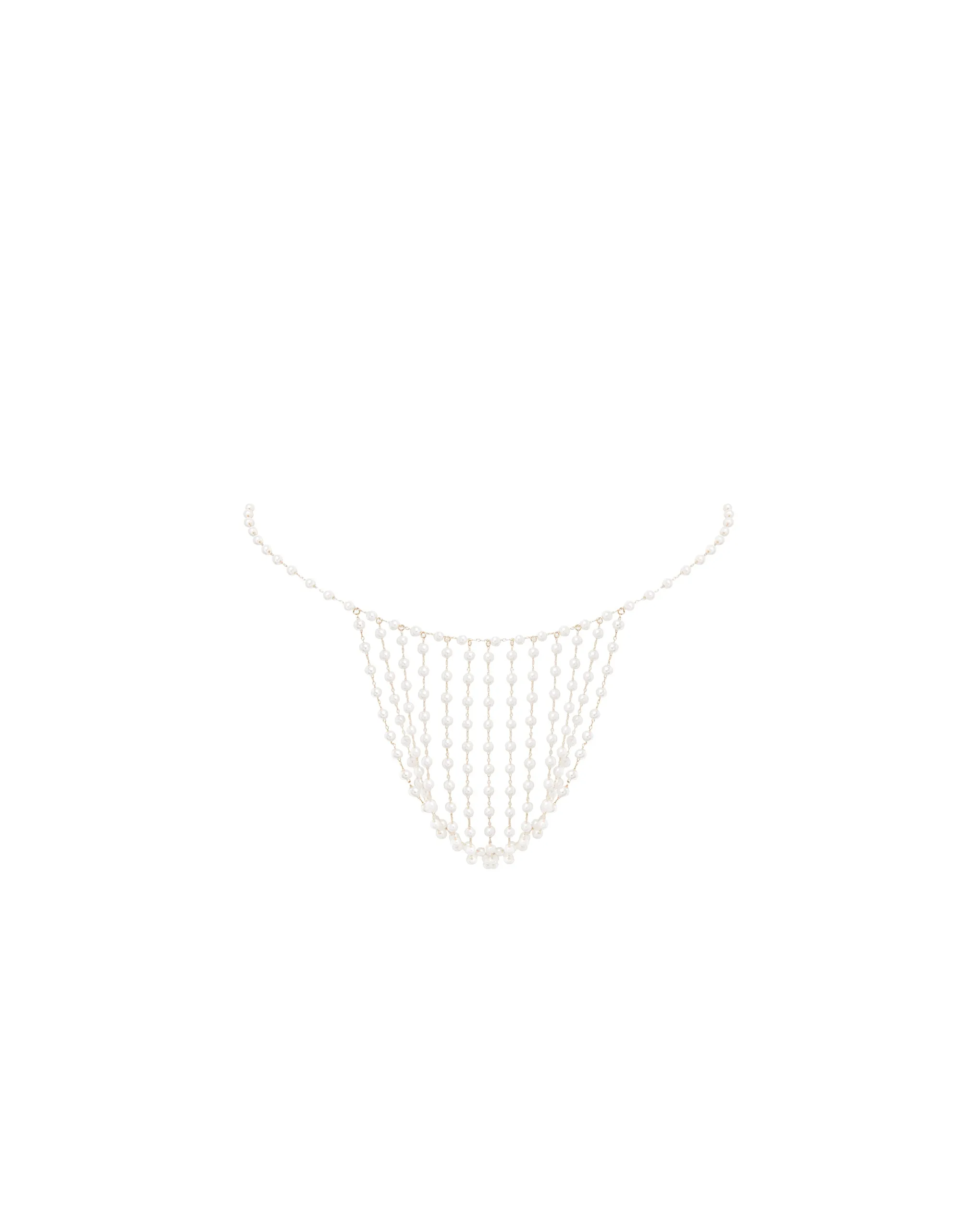 Pearl Thong Pearl/Gold