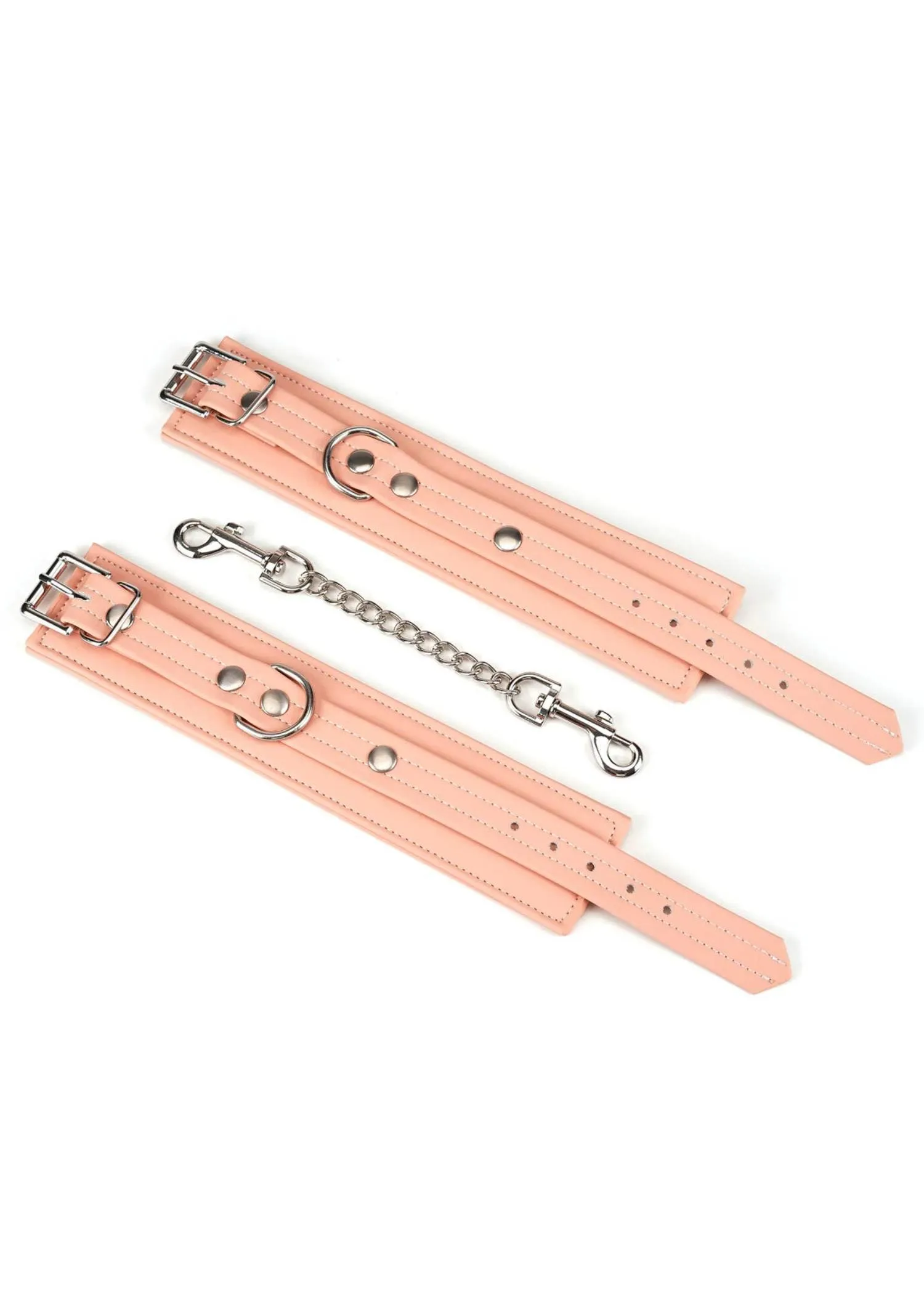 Pink Organosilicon Wrist Cuffs (Pink)