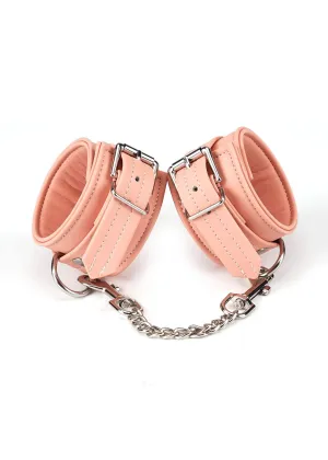 Pink Organosilicon Wrist Cuffs (Pink)