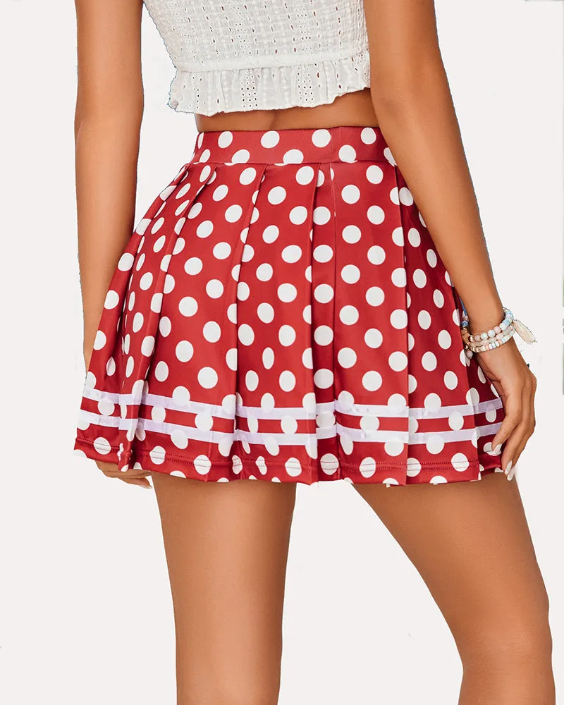 Pleated School Uniform Skirt