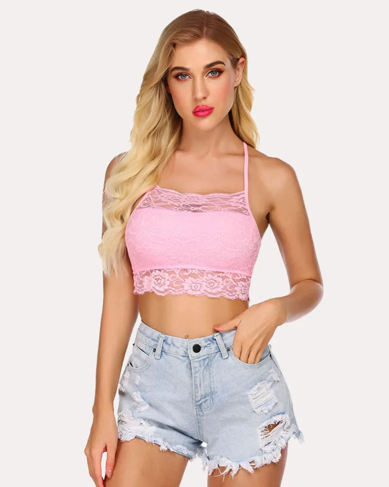 Racerback Double-Layered Crop Top (DE Only)