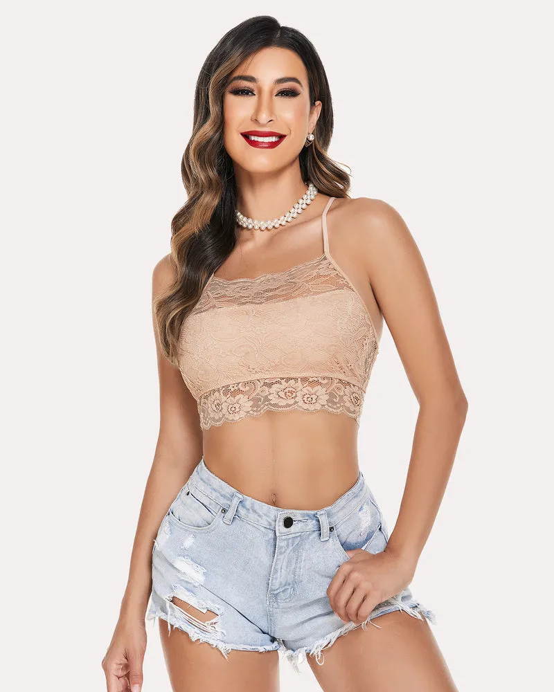 Racerback Double-Layered Crop Top (DE Only)