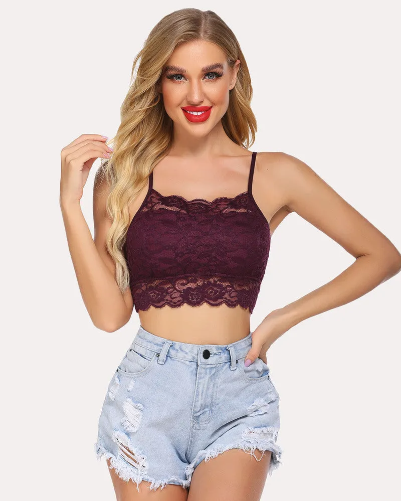 Racerback Double-Layered Crop Top (DE Only)