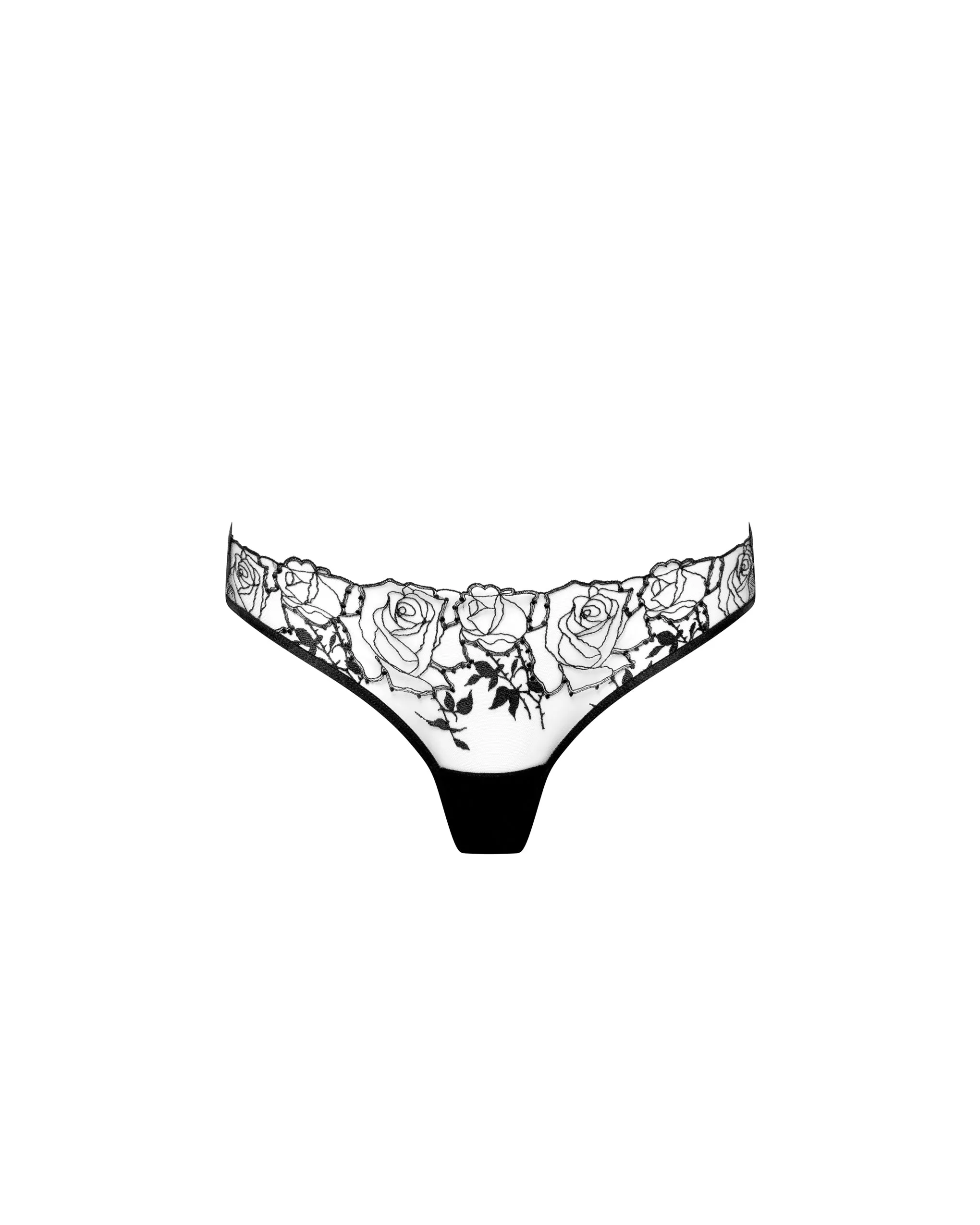 Rosalie Brief Black/Sheer