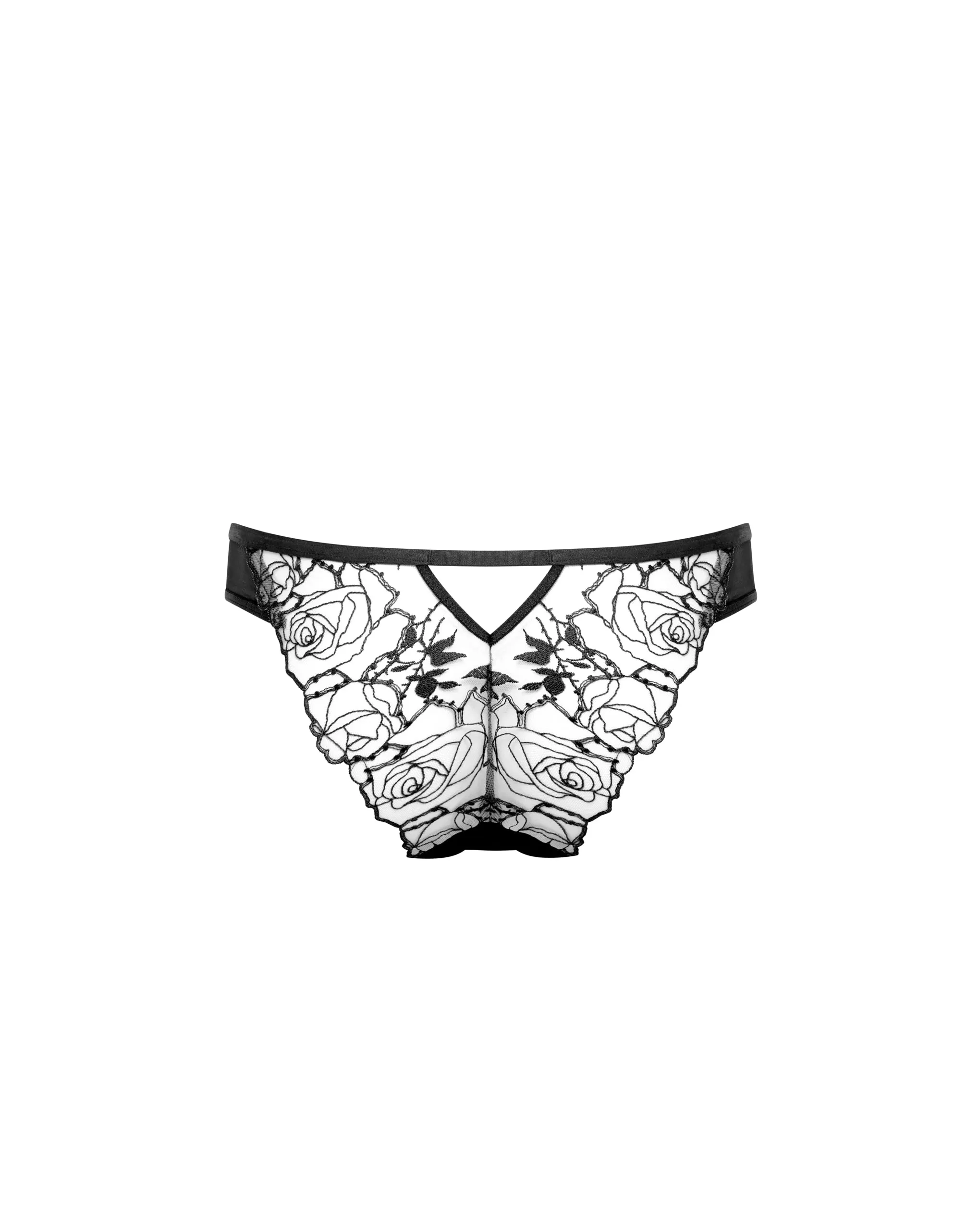 Rosalie Brief Black/Sheer