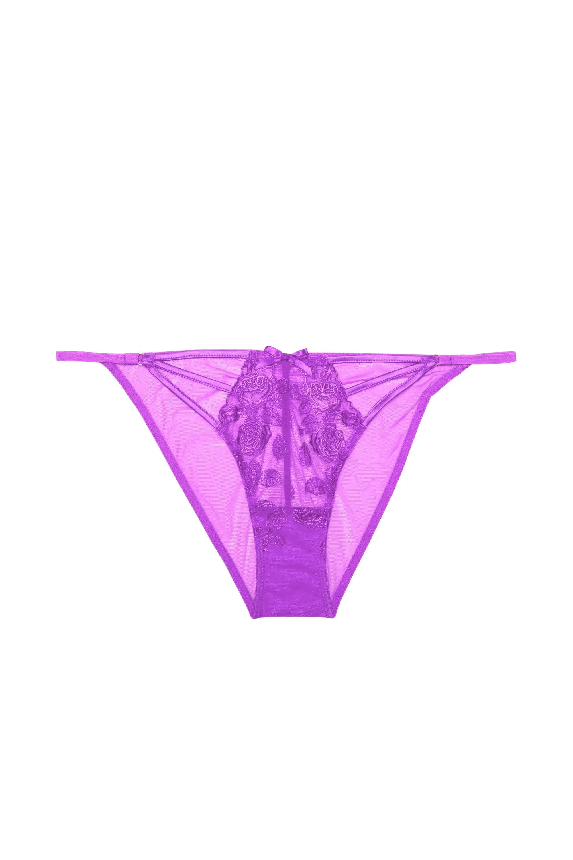 Rosanna Purple Embroidery Brief