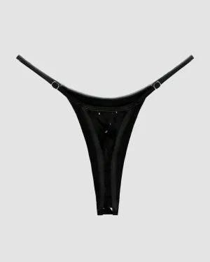 Strappy Leather Thong