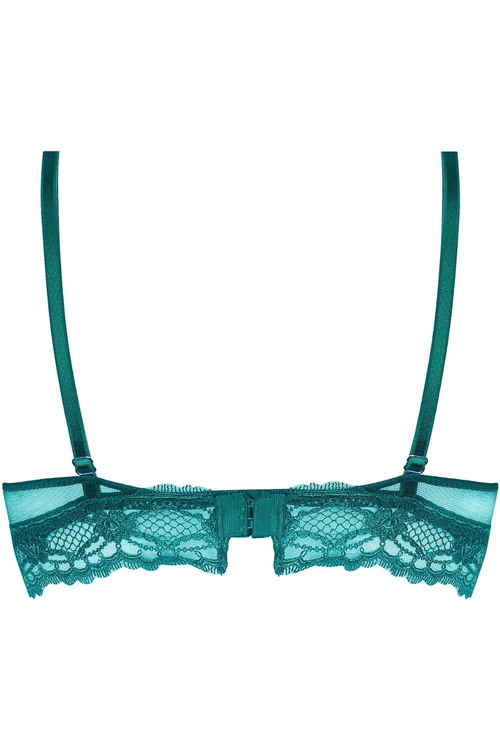 Sublime En Dentelle Wireless Triangle Bra in Green