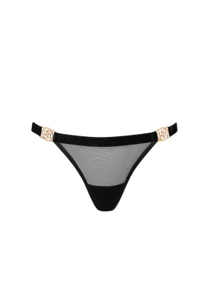 Thalia Thong (Black)