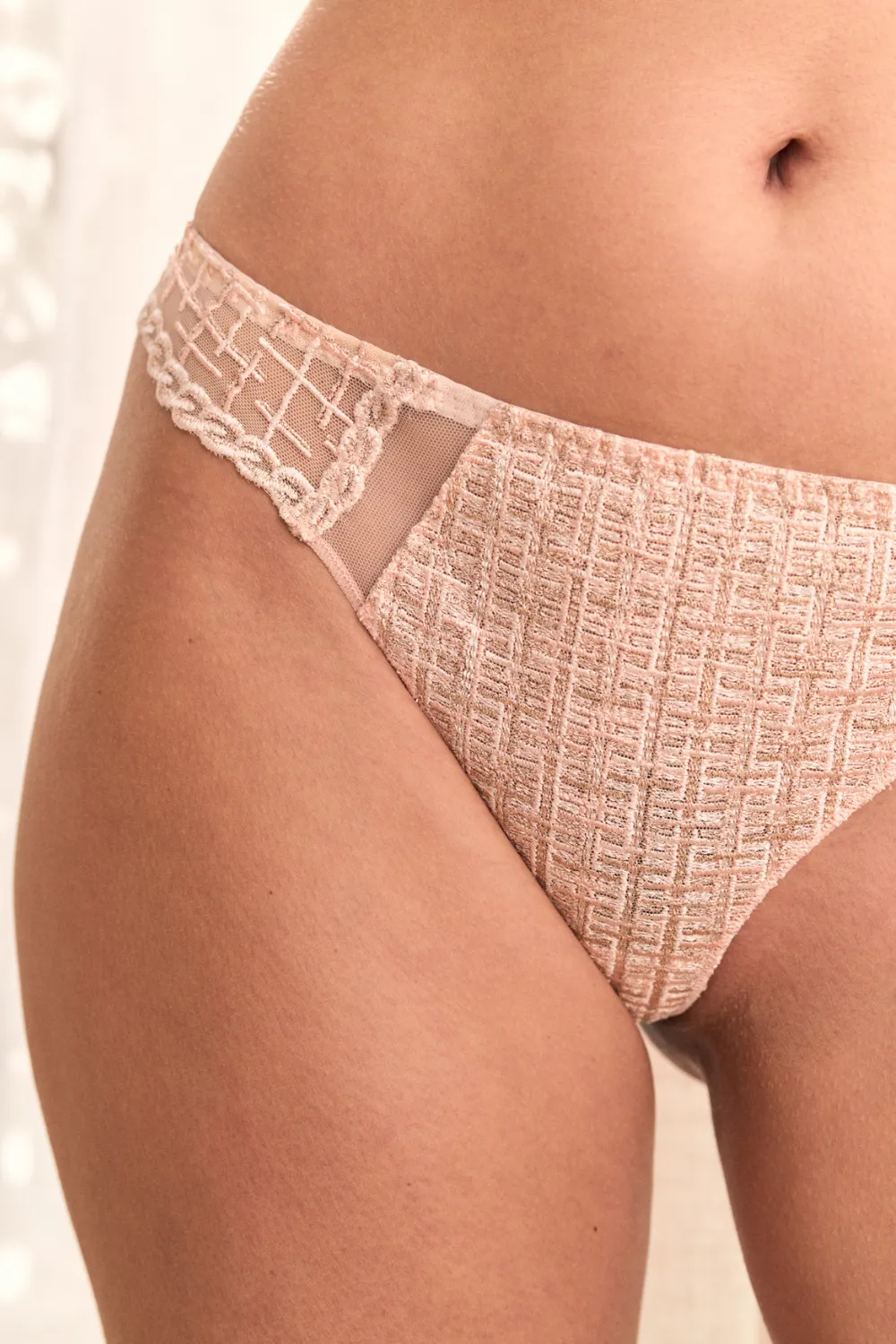 Tweegy Embroidered Tanga