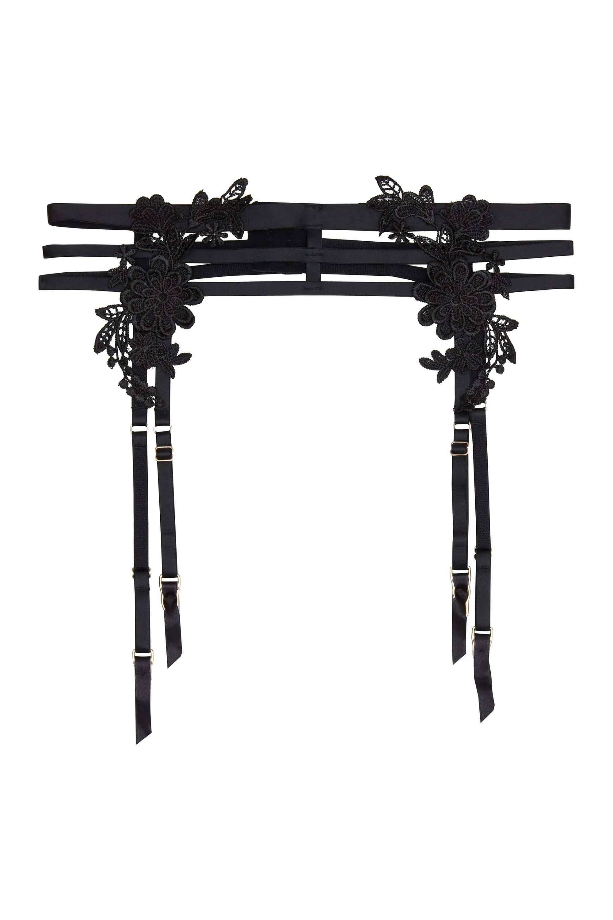 Virginia Guipure Suspender Belt
