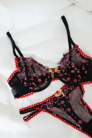 Vivid Black Lingerie