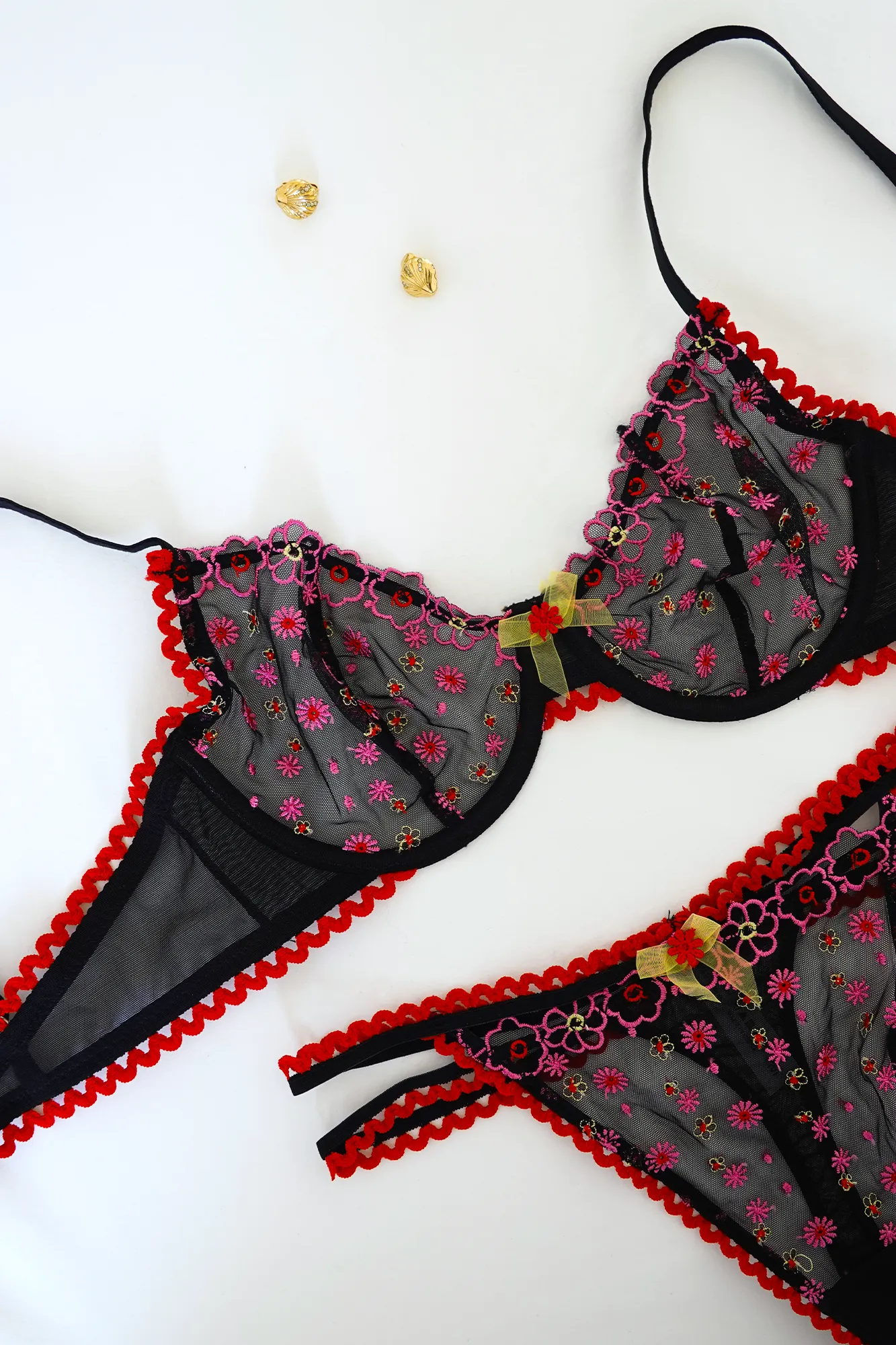 Vivid Black Lingerie