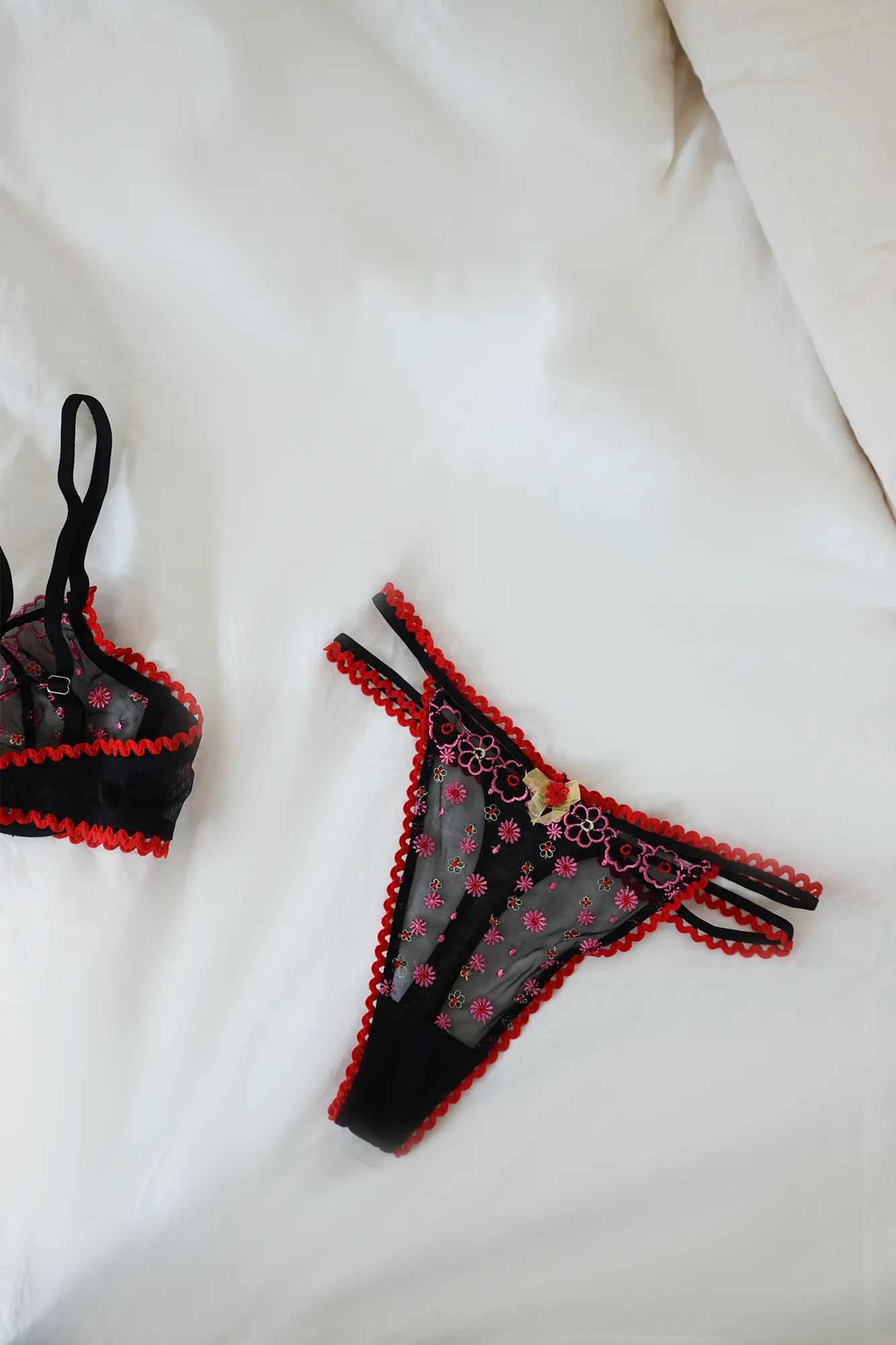 Vivid Black Lingerie