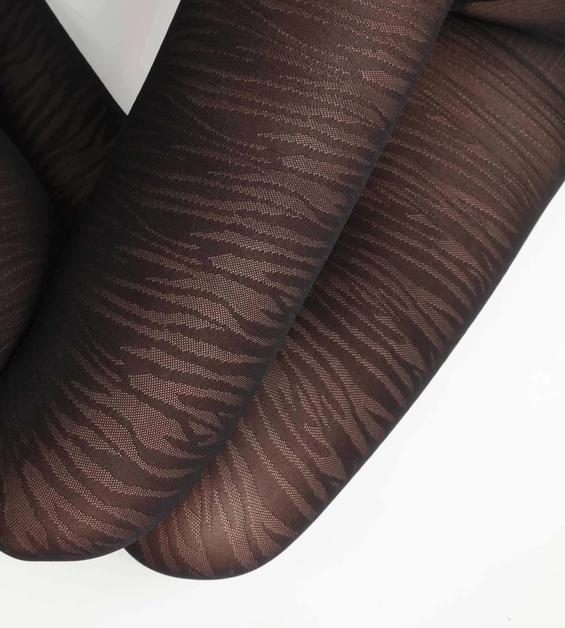 Women's sheer tights in black with zebra print Dim Style