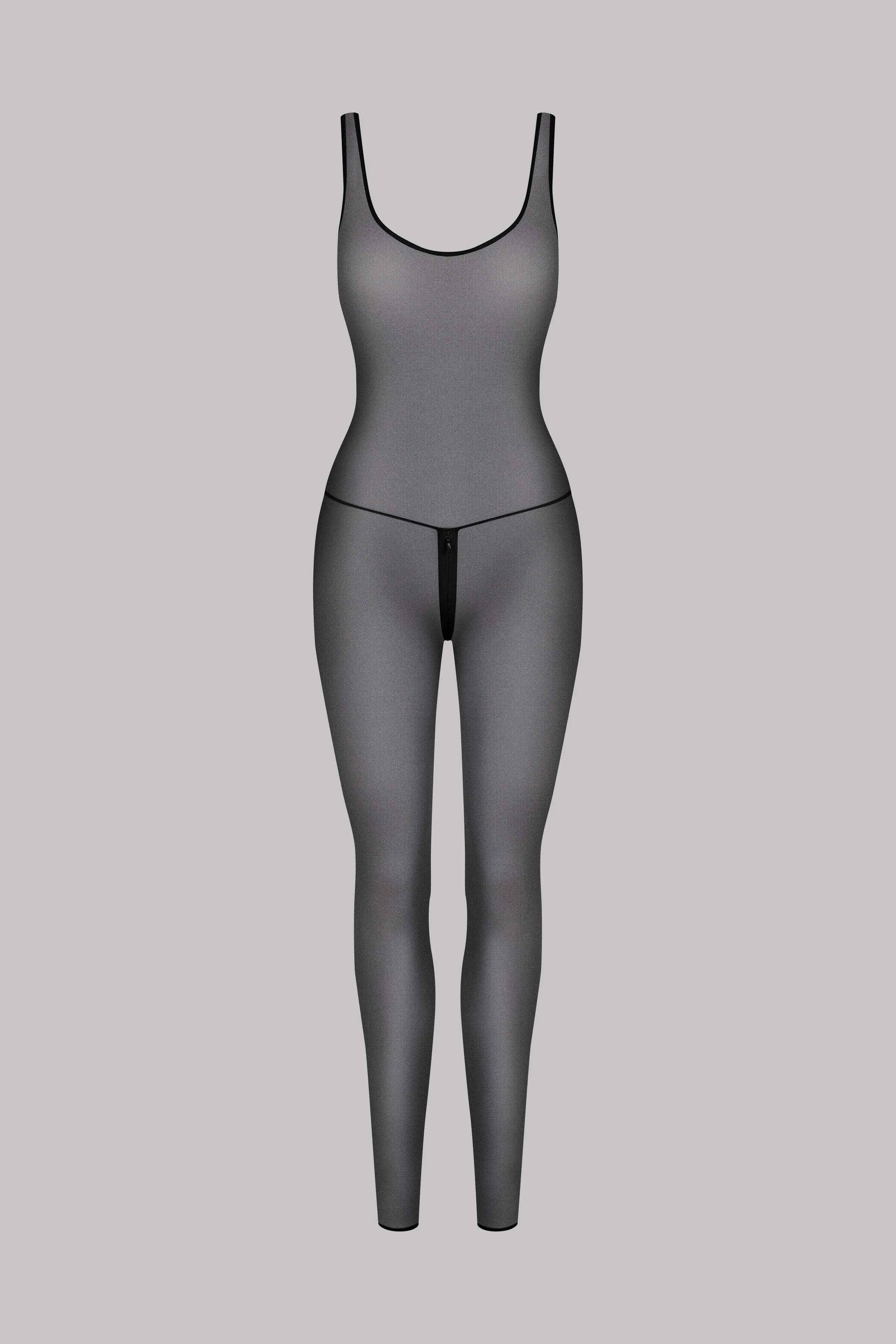 Zip-up catsuit - Pure Tentation